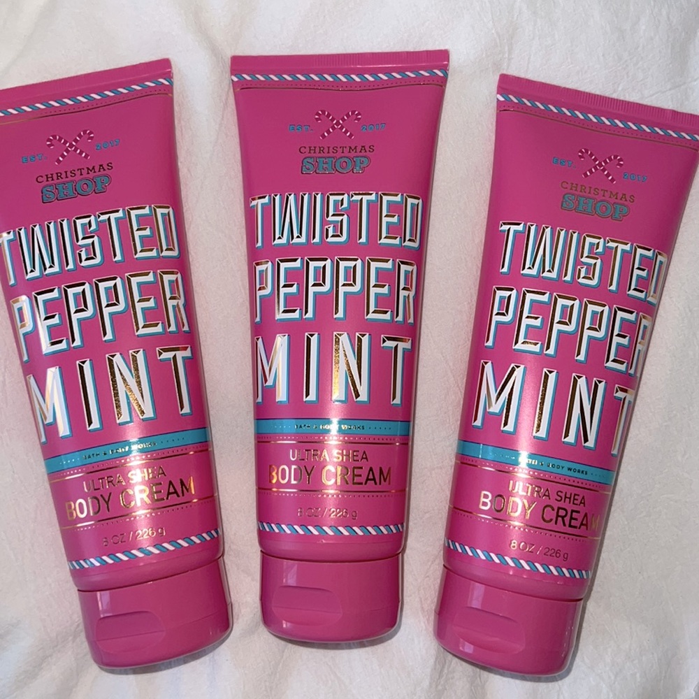 Twisted Peppermint Body Cream by Bath & Body Works